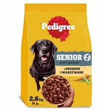 Pedigree drób z warzywami senior 2,6 kg