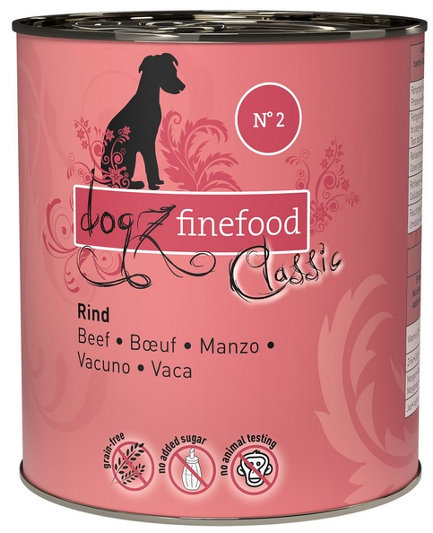 Dogz Finefood Classic wołowina 800 g