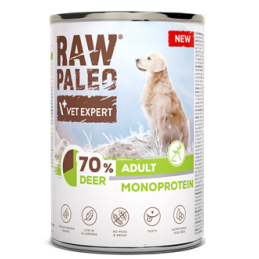 VetExpert Raw Paleo jeleń adult 400 g