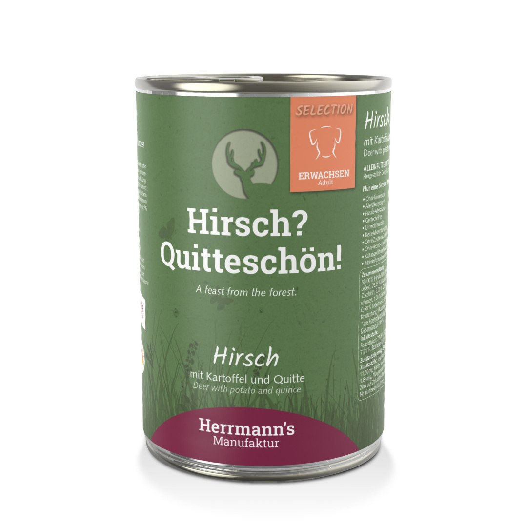 Herrmann's Selection jeleń adult 400 g