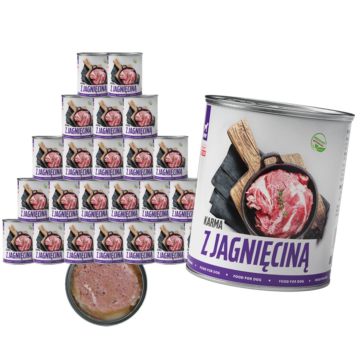 Tuf Tuf jagnięcina adult 800 g × 24