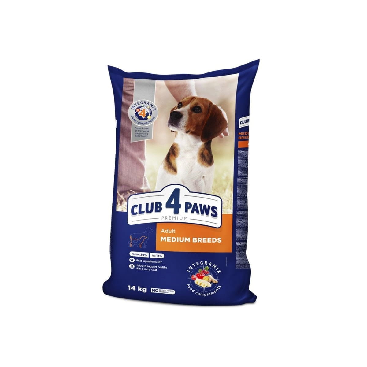 Club 4 Paws Premium kurczak adult średnie rasy 14 kg