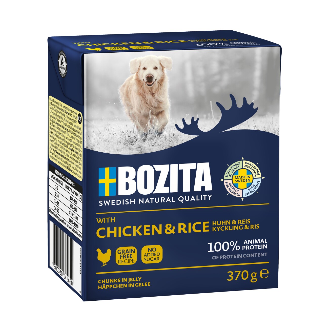 Bozita kurczak z ryżem 370 g × 6