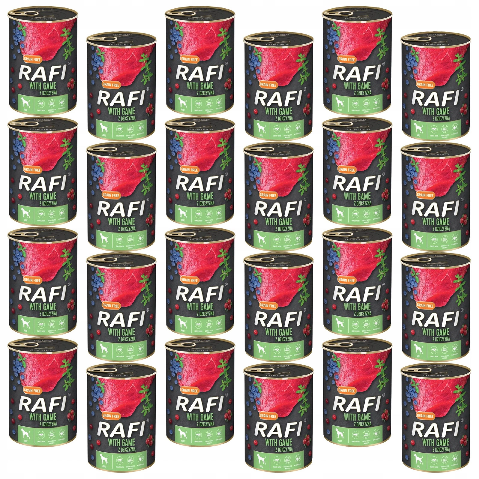 Rafi dziczyzna 400 g × 24