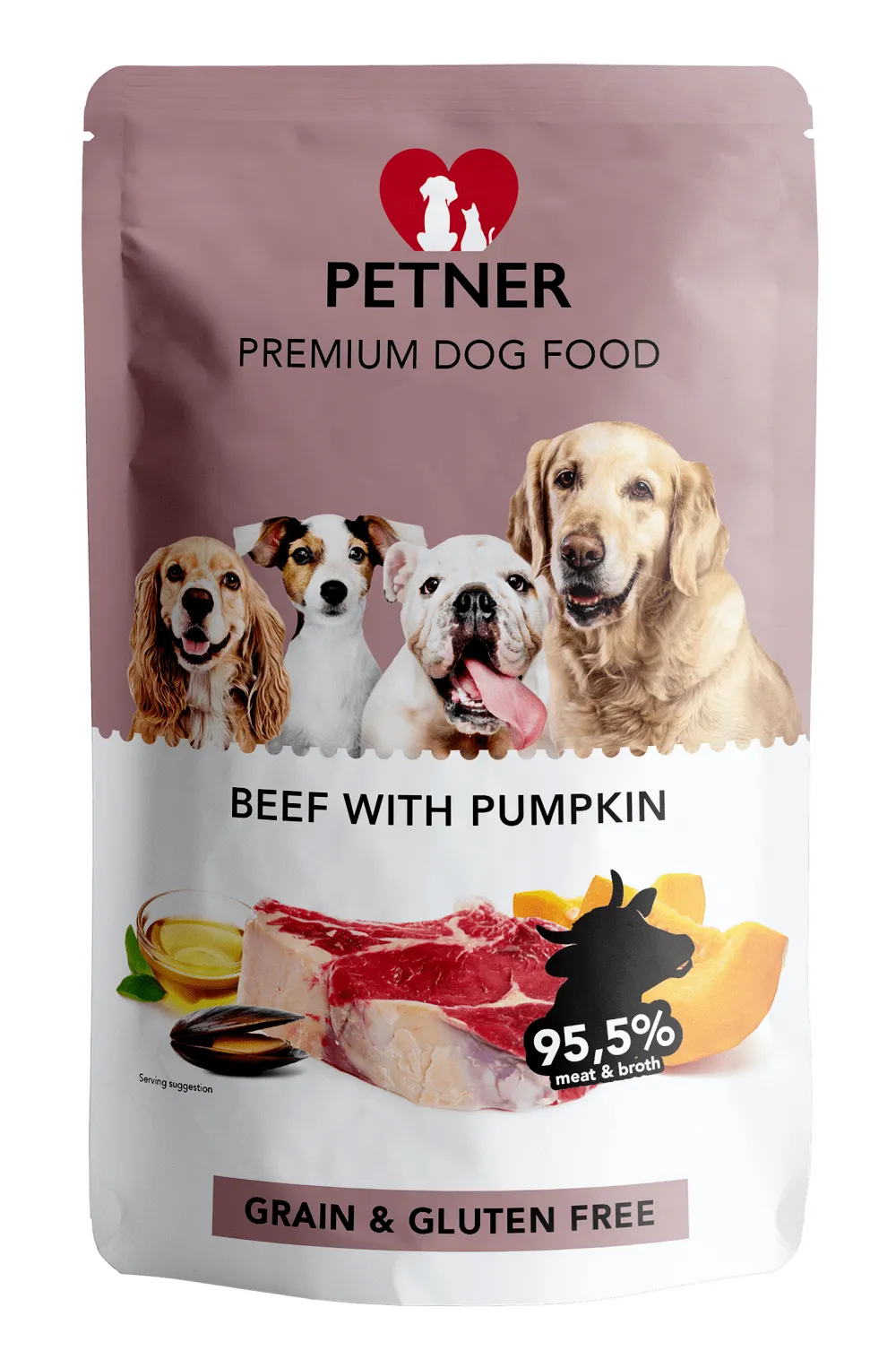 Petner wołowina z dynią 500 g