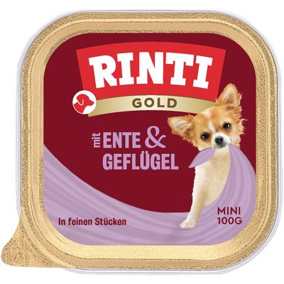 Rinti Gold drób, kaczka adult małe rasy 100 g × 6