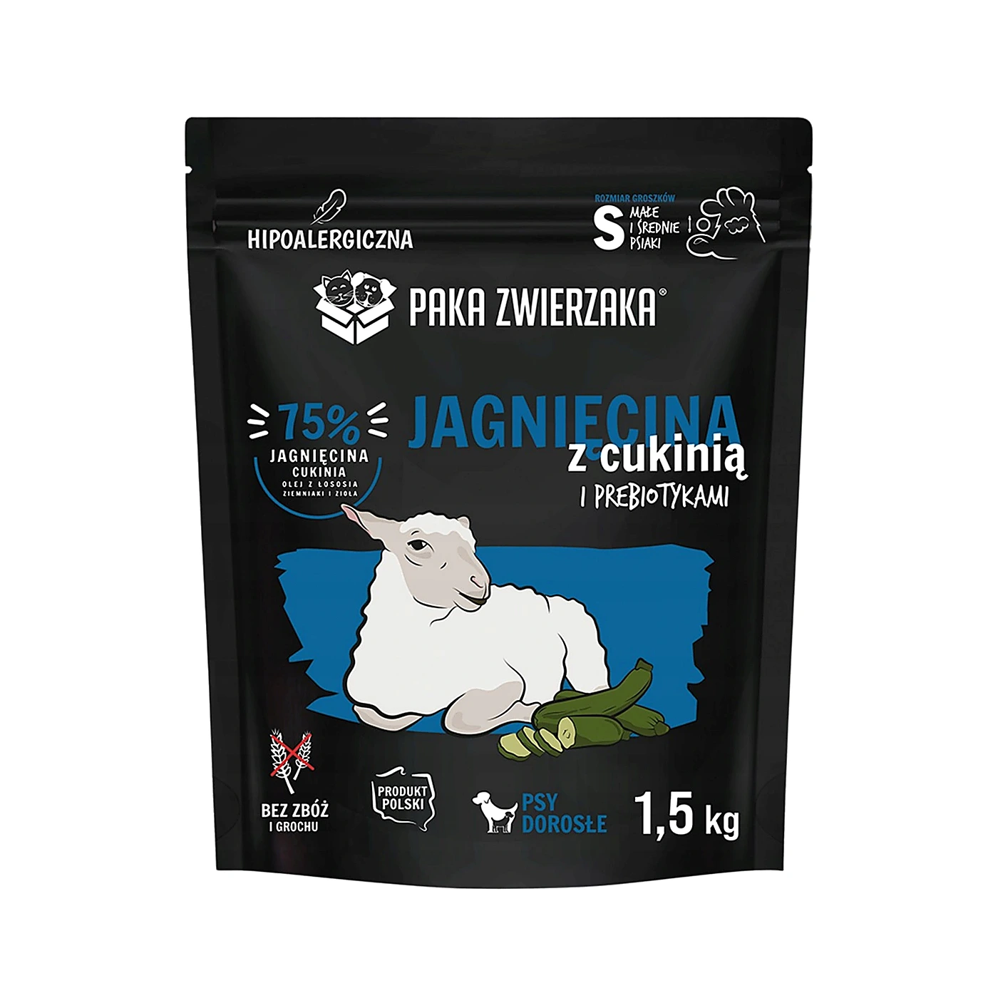 Paka Zwierzaka Seventh Heaven jagnięcina małe rasy 1,5 kg