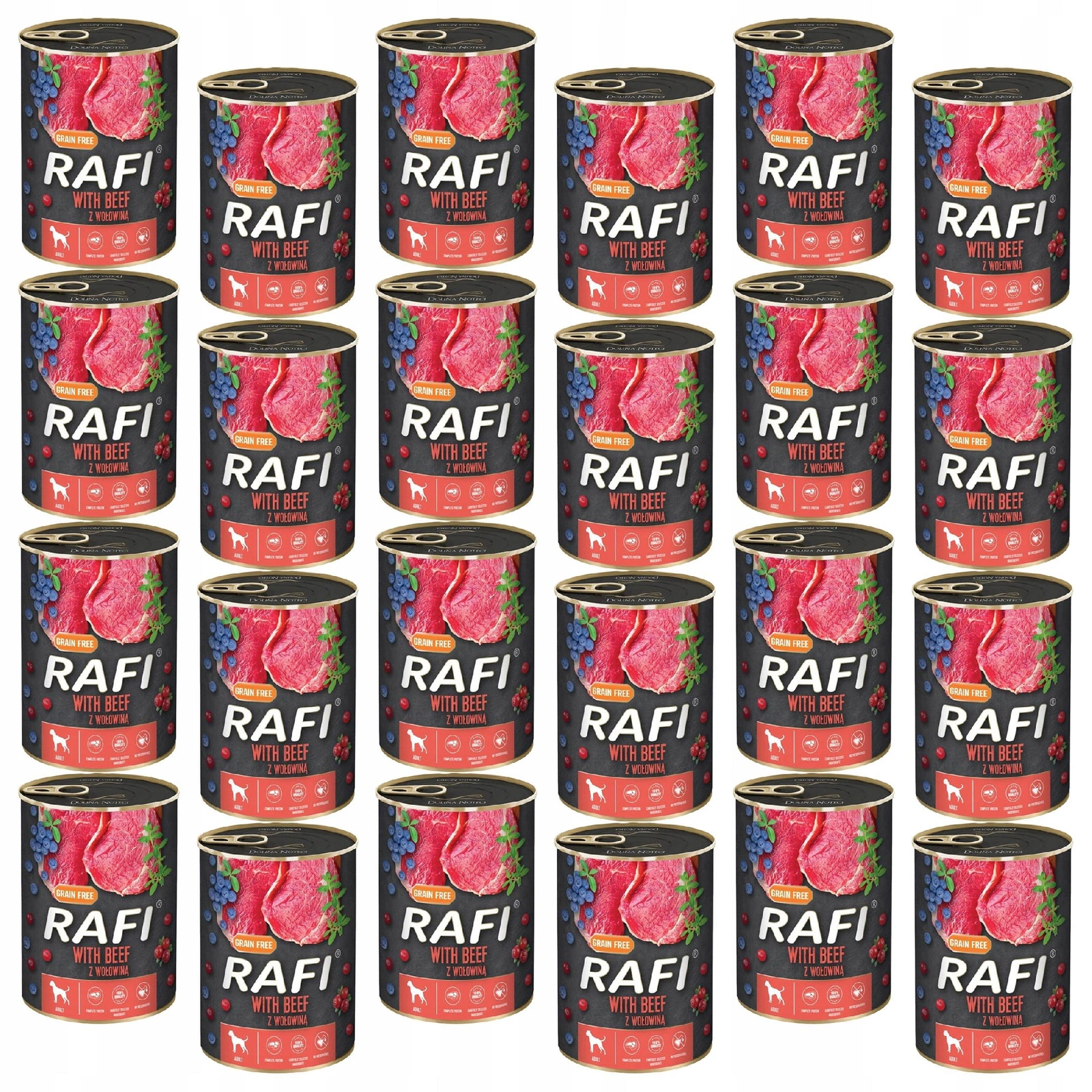 Rafi wołowina 400 g × 24