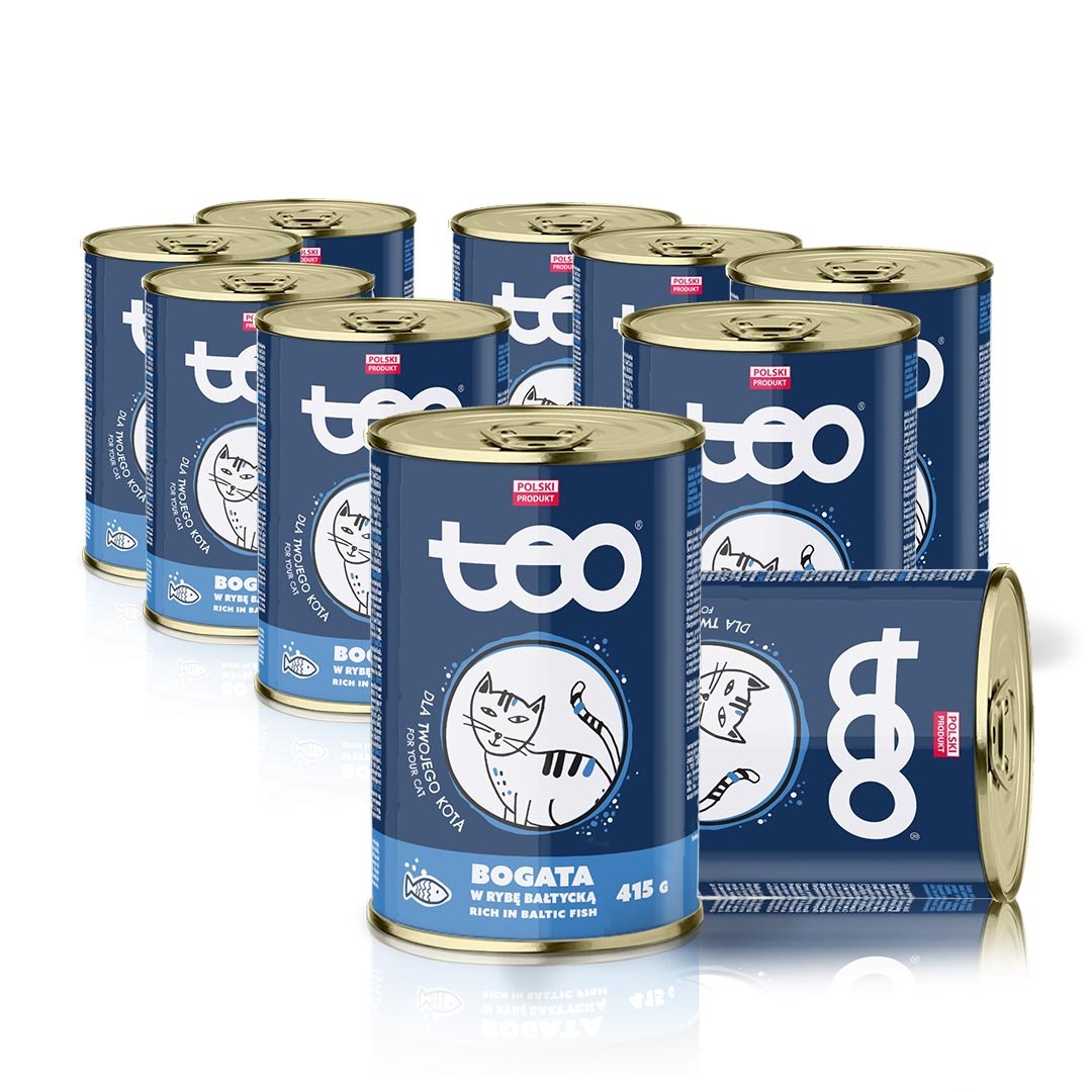 Teo ryba bałtycka w sosie 415 g × 10