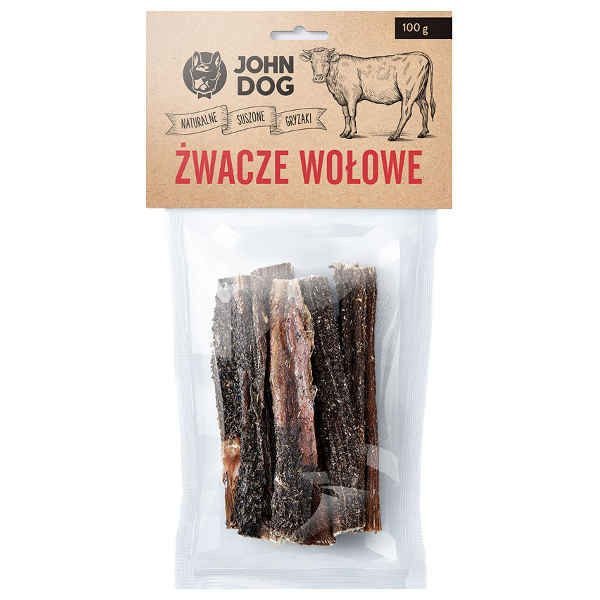 John Dog żwacze wołowe mielone 100 g