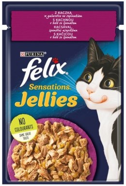 Purina Felix Sensations kaczka 85 g