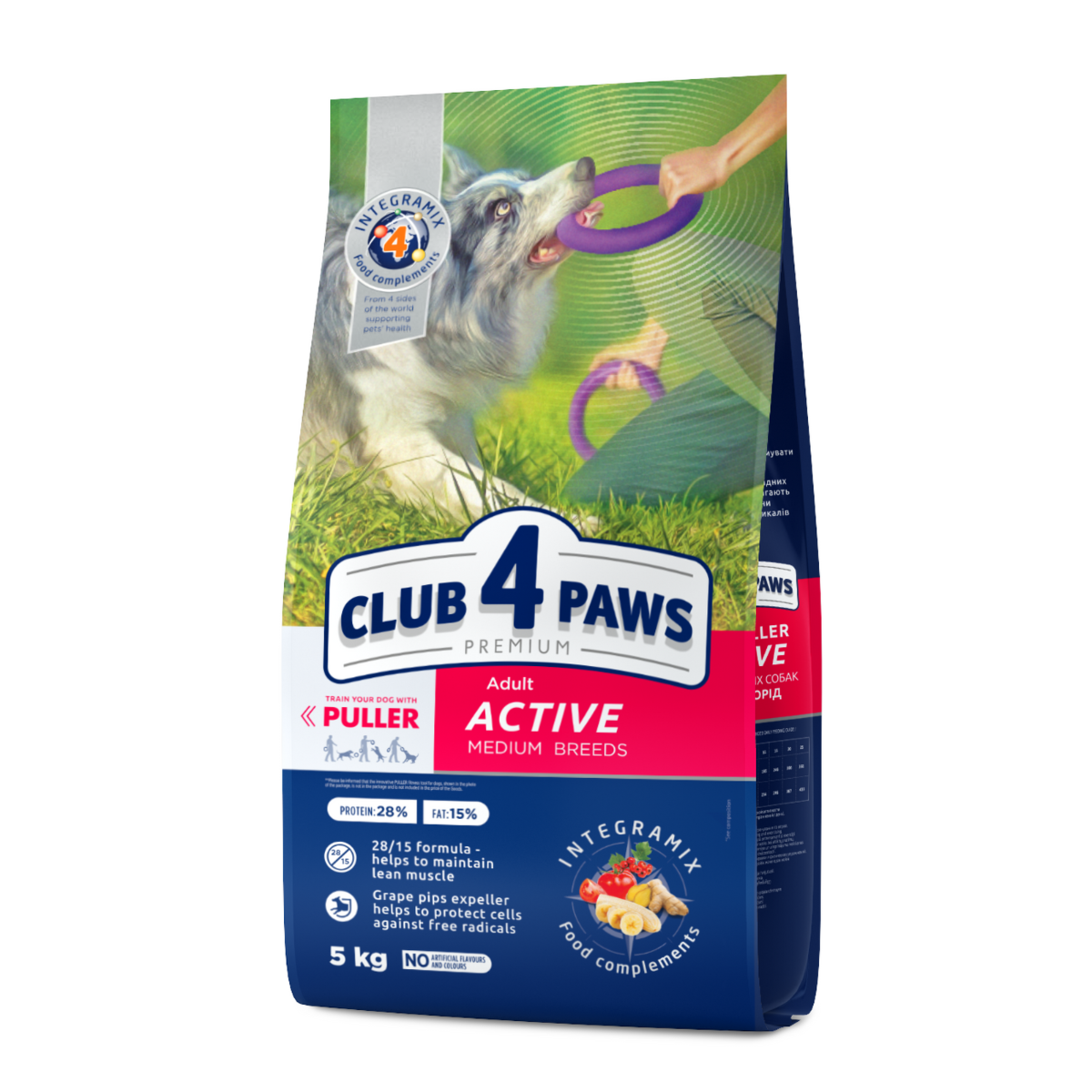 Club 4 Paws Active kurczak adult średnie rasy 5 kg