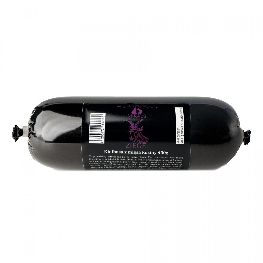Mirals Ziege kiełbasa z koziny 400 g