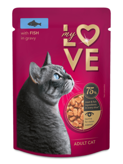 My Love ryba w sosie adult 85 g × 24