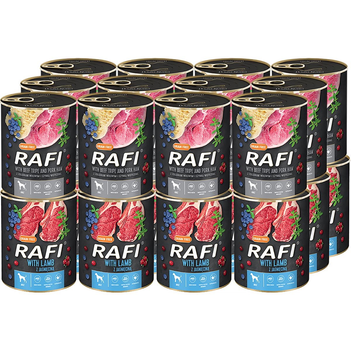 Rafi mix smaków adult 800 g × 24