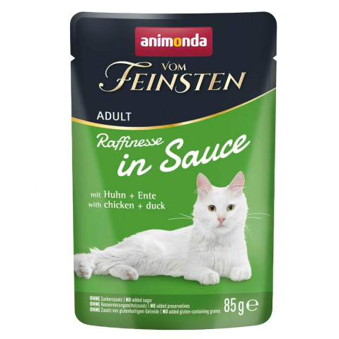 Animonda Vom Feinsten kaczka, kurczak w sosie adult 85 g