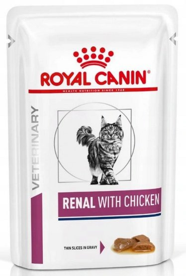 Royal Canin Veterinary Diet Renal kurczak w sosie adult 85 g