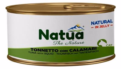 Natua Natural tuńczyk z kalmarami w galaretce 85 g