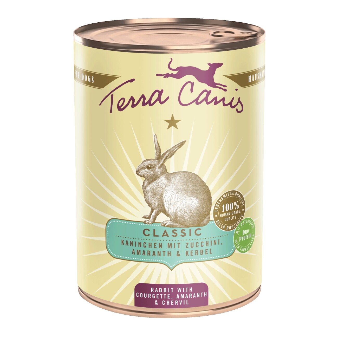 Terra Canis Classic królik adult 400 g × 6
