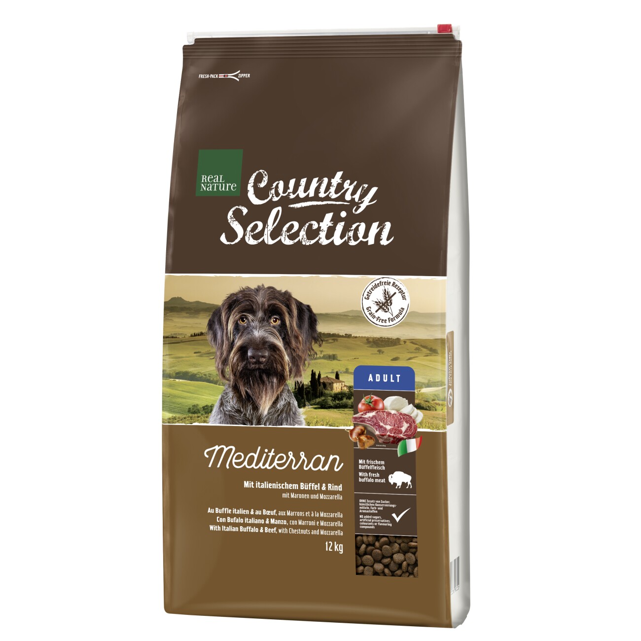 REAL NATURE Country Selection Mediterran bawół, wołowina adult 12 kg