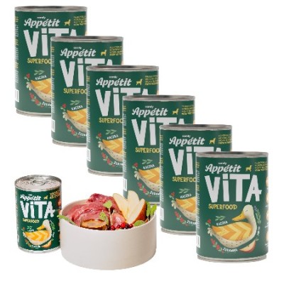 Comfy Appetit Vita kaczka z jabłkiem i żurawiną 400 g × 6