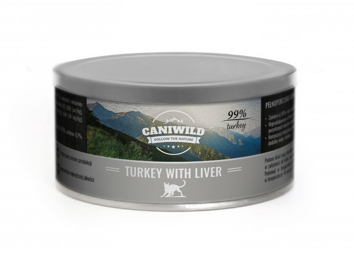 Caniwild Sensitive indyk, wątróbka pasztet 300 g