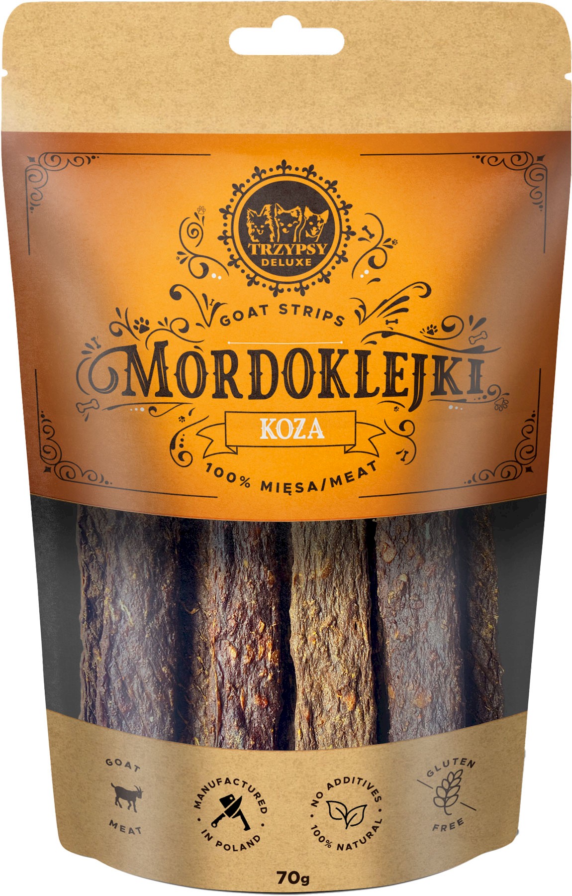 Trzy Psy Mordoklejki kozina 70 g