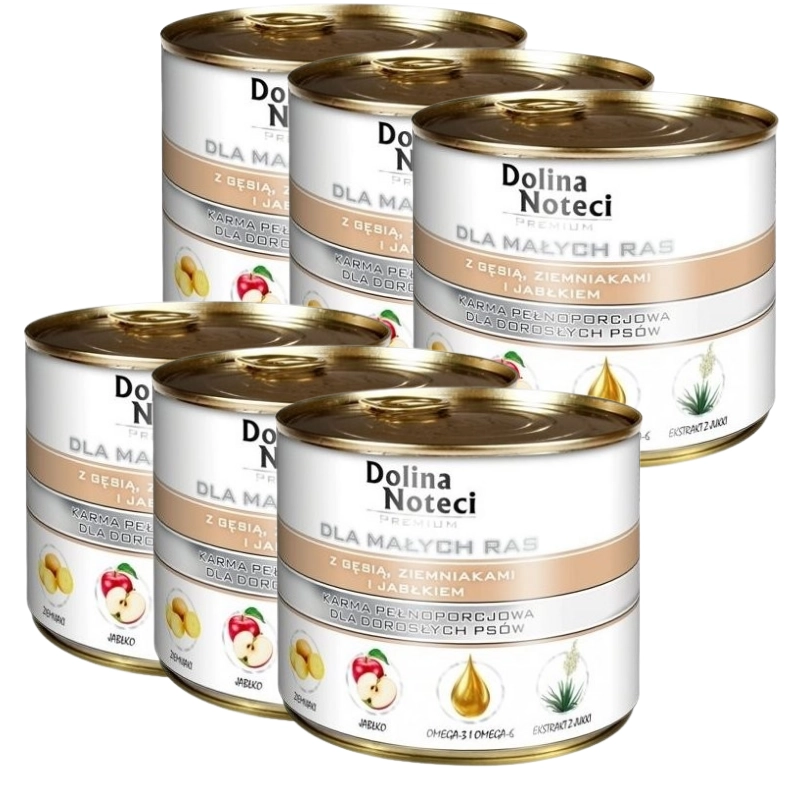 Dolina Noteci Premium gęś małe rasy 185 g × 6