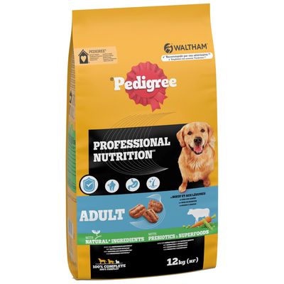 Pedigree Professional Nutrition wołowina adult 12 kg × 2