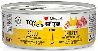 Disugual Cubes kurczak adult 85 g