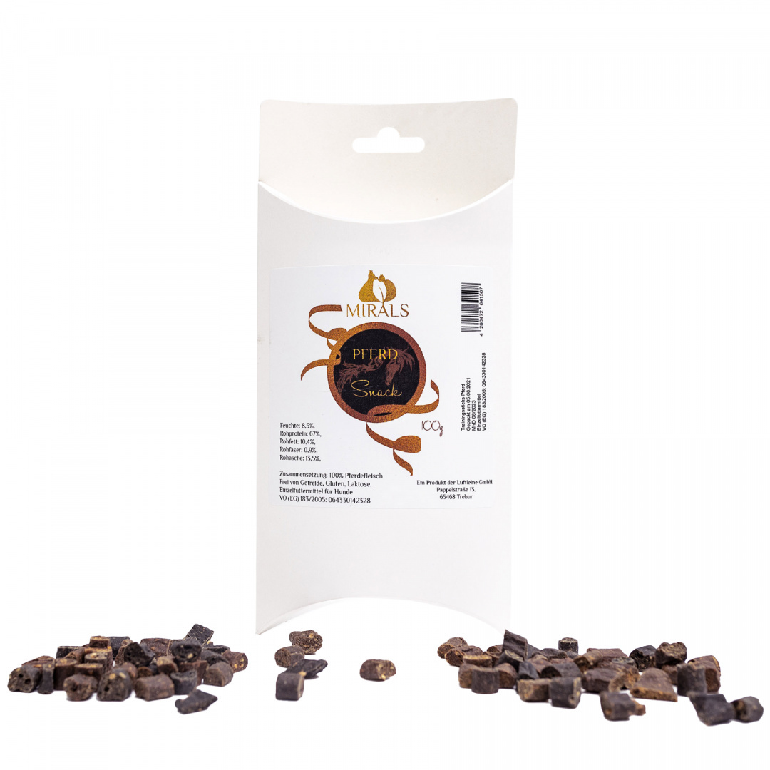 Mirals Pferd Snack konina 100 g