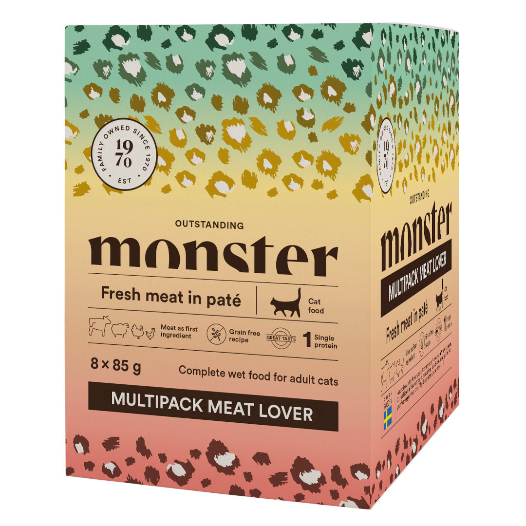 Monster mix smaków w bulionie adult 85 g × 8