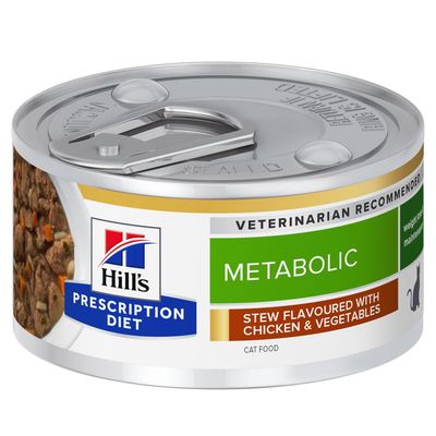 Hill's Prescription Diet Metabolic kurczak w sosie adult 82 g × 96