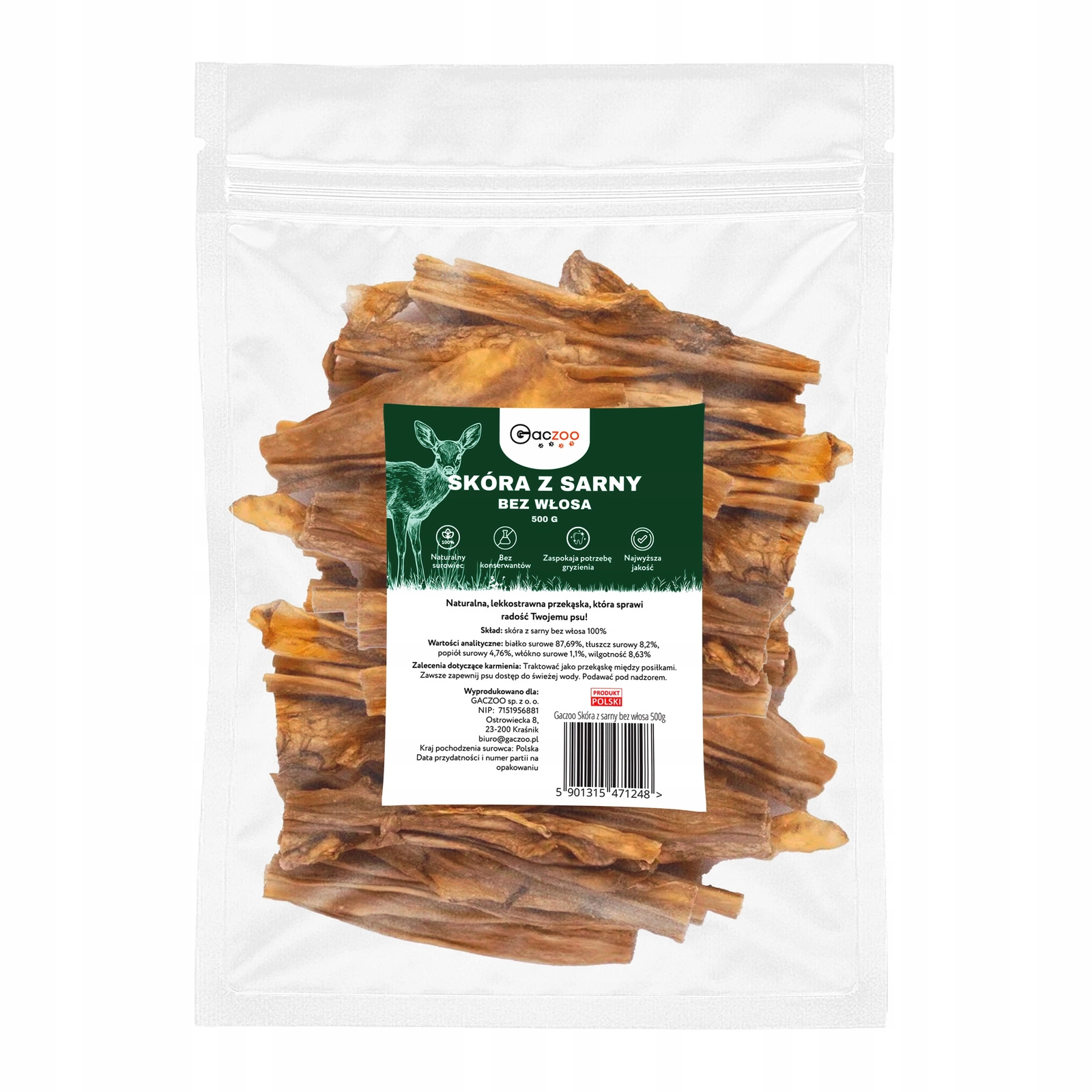 Gaczoo sarna 500 g