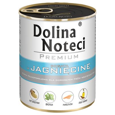 Dolina Noteci Premium jagnięcina adult 800 g × 12