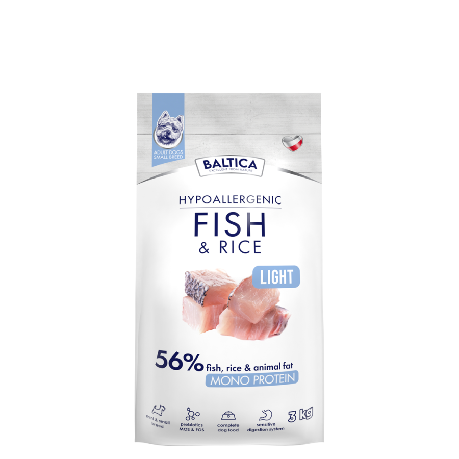 Baltica Nutraceutic ryba adult małe rasy 3 kg