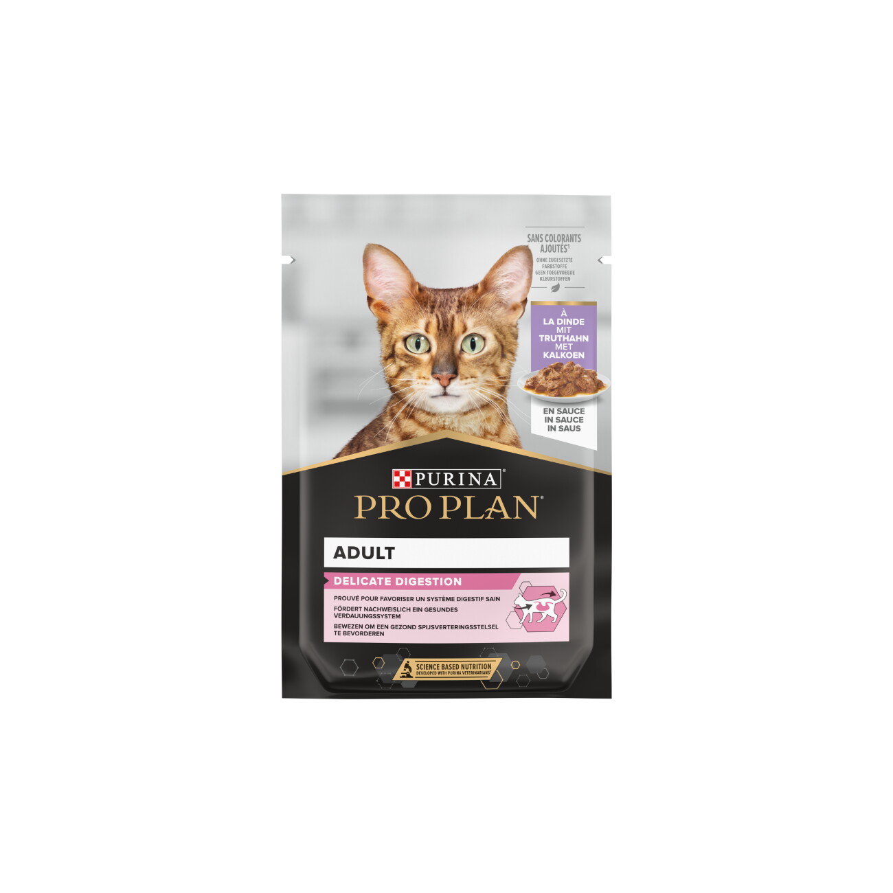 Purina Pro Plan Sensitive indyk w sosie adult 85 g × 26