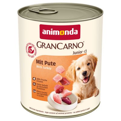 Animonda GranCarno indyk junior 800 g × 6