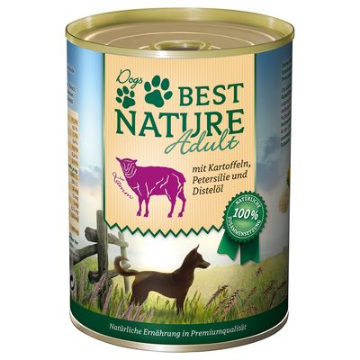 Best Nature Dog jagnięcina adult 400 g × 6