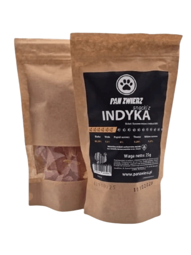 Pan Zwierz indyk 25 g