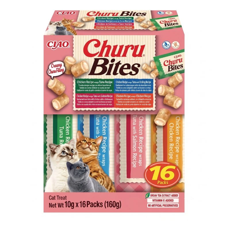 Inaba Churu Bites mix smaków 10 g × 16
