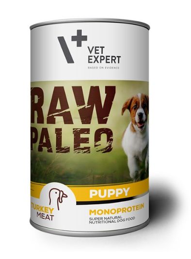 VetExpert Raw Paleo indyk puppy 800 g