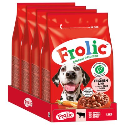 Frolic wołowina adult 1.5 kg × 4