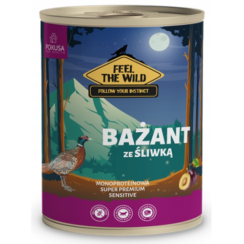 Pokusa Feel The Wild bażant 400 g