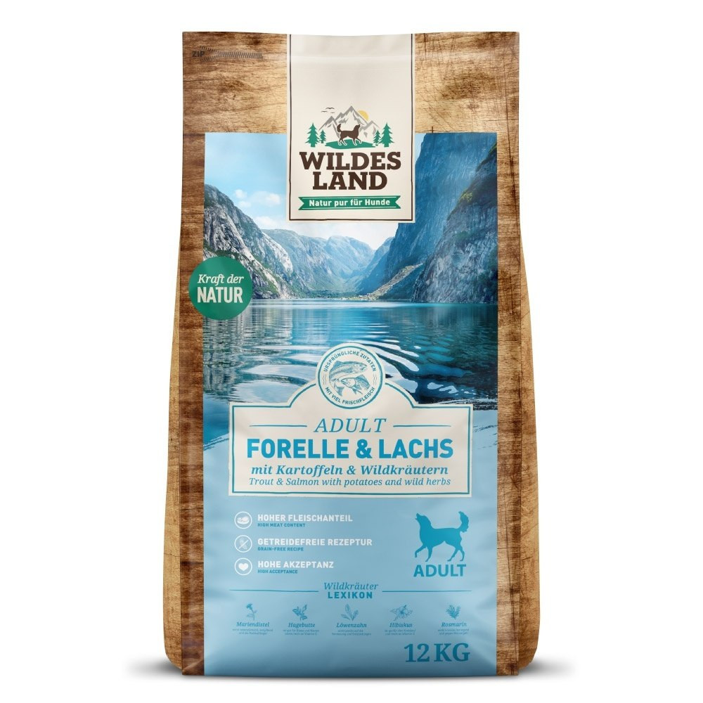 Wildes Land pstrąg, łosoś adult 12 kg