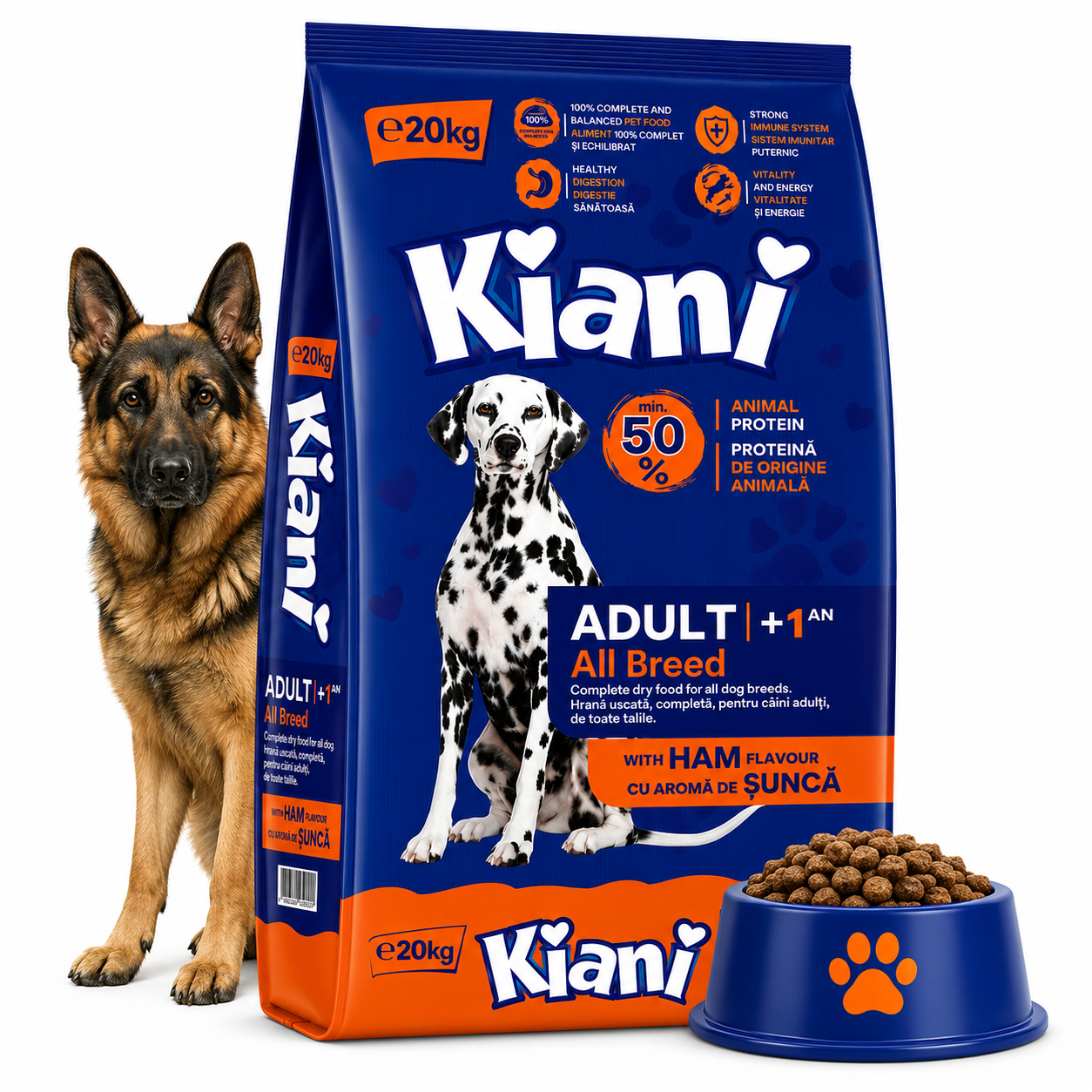 Kiani szynka adult 10 kg × 2