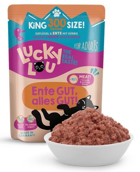 Lucky Lou Lifestage drób, kaczka adult 300 g