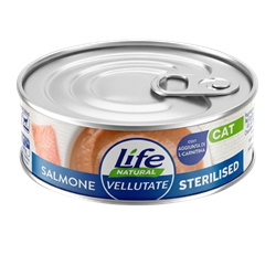 Life Cat Vellutate Sterilised łosoś pasztet 70 g