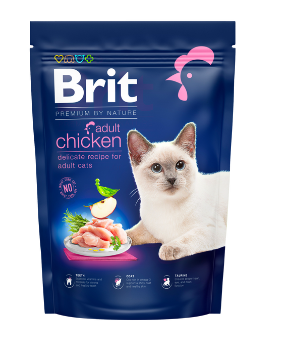 Brit Premium by Nature kurczak adult 800 g