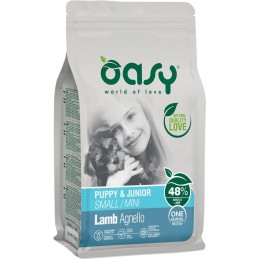 Oasy One Protein jagnięcina puppy małe rasy 2,5 kg